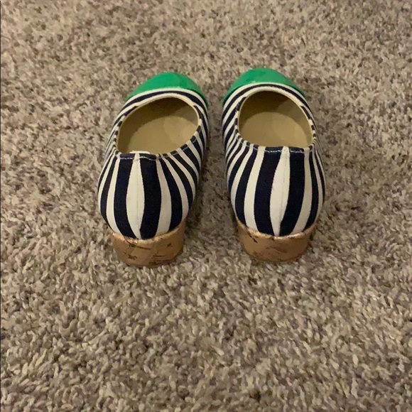 Striped Small Wedge Heels - Picture 3 of 5